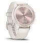 Garmin vívomove Sport smartwatch ivory silicone band, UK version