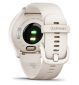 Garmin vívomove Sport smartwatch ivory silicone band, UK version