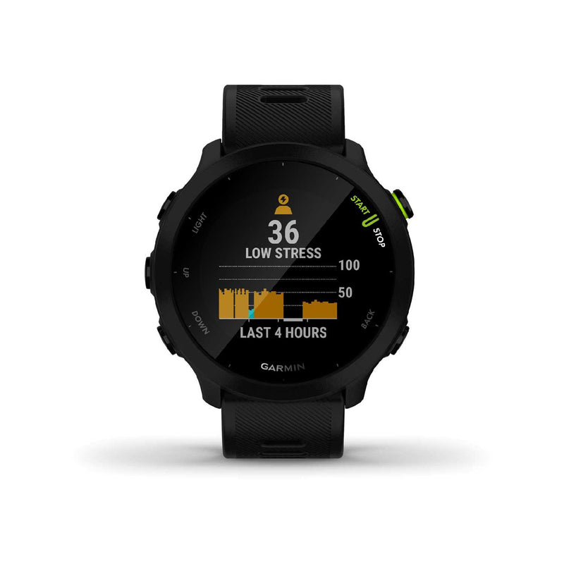 Garmin Forerunner 55 black smartwatch (British brand)