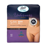 Boots Boots Staydry Underwear Peach Women's Bladder Weakness Panty 10 pairs- Buy online at McGrocer