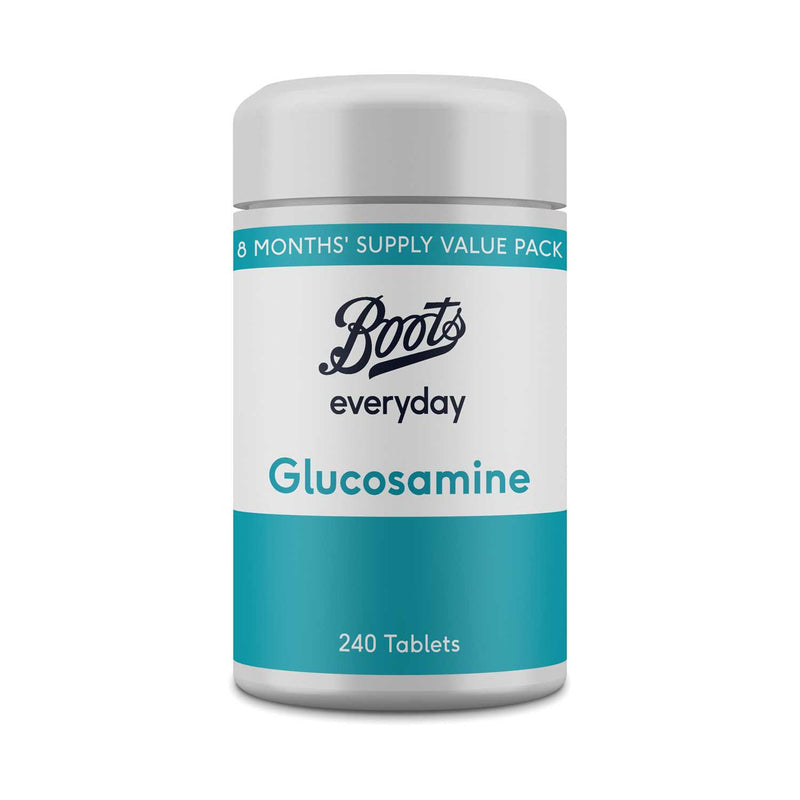 Boots everyday Glucosamine supplement 240 tablets - British product
