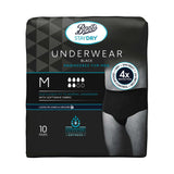 Boots Staydry Underwear Black Medium - British product