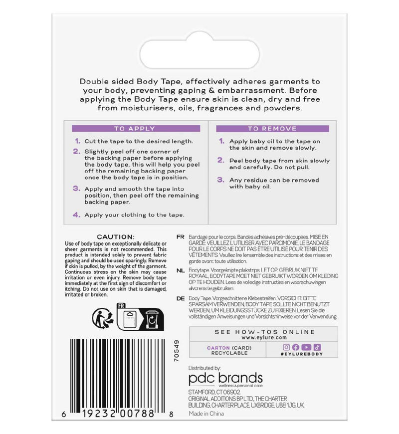 Eylure Body Tape Roll 2 metre - British product