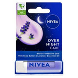 Boots NIVEA Lavender Overnight Care Lip Balm 4.8g- Buy online at McGrocer