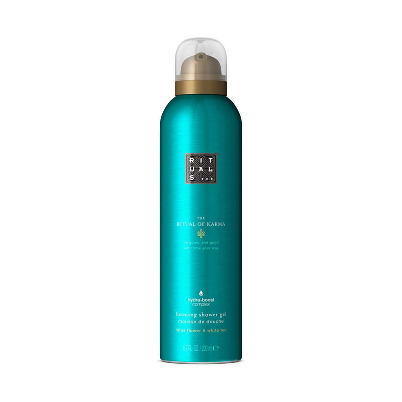 Rituals foaming shower gel lotus flower white tea 200ml, UK version