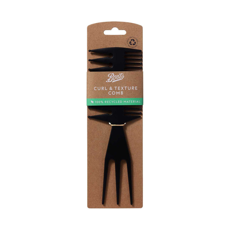 Boots Curl and Texture comb - British product