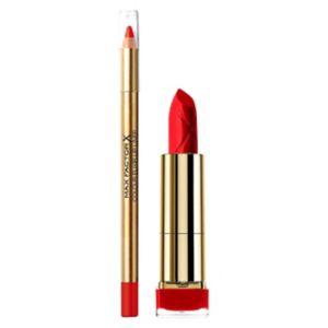 Max Factor Ruby Red Lipstick and Liner Bundle imported from the UK