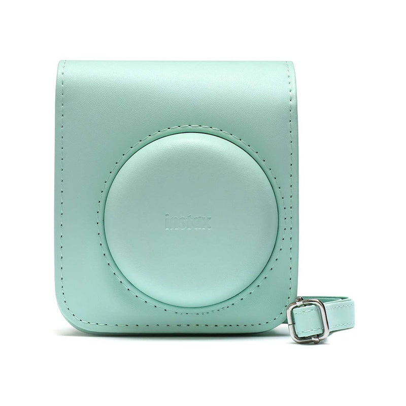 Instax Mini 12 mint green camera case - British product