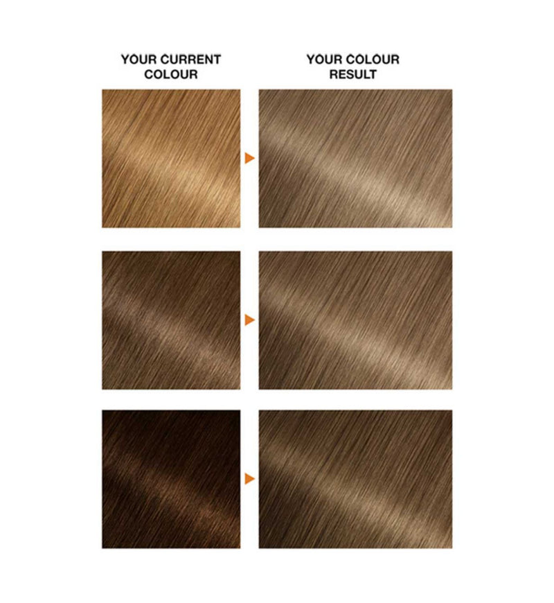 Garnier Belle Color 7.1 Natural Dark Ash Blonde hair dye - British product