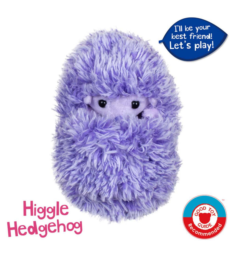 Curlimals Higgle Hedgehog interactive plush toy - British product