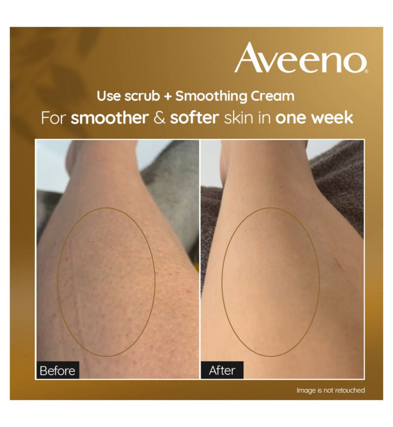 Aveeno Skin Renewal Gentle Body Scrub 200ml - British product