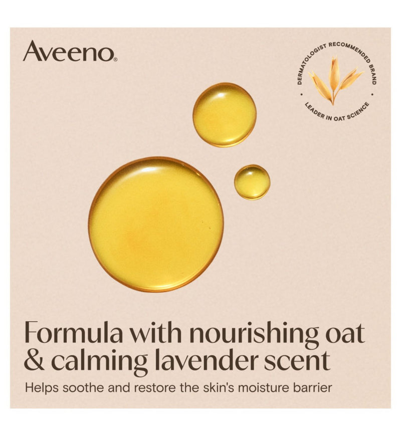 Aveeno Daily Moisturising Lotion Calming Relief Lavender 300ml - British product