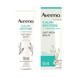 Aveeno Calm Restore Ultra Rich Oat Gesichtsbalsam für sehr trockene Haut 50 ml