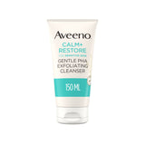Boots Aveeno CALM+RESTORE Gentle Exfoliating Face Scrub Cleanser 150ml- Buy online at McGrocer