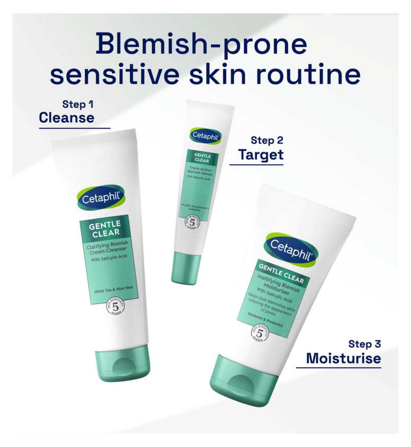 Cetaphil Gentle Clear Blemish Cleanser 124ml - British product