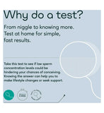 MyHealthChecked Sperm Concentration Rapid Test, UK version