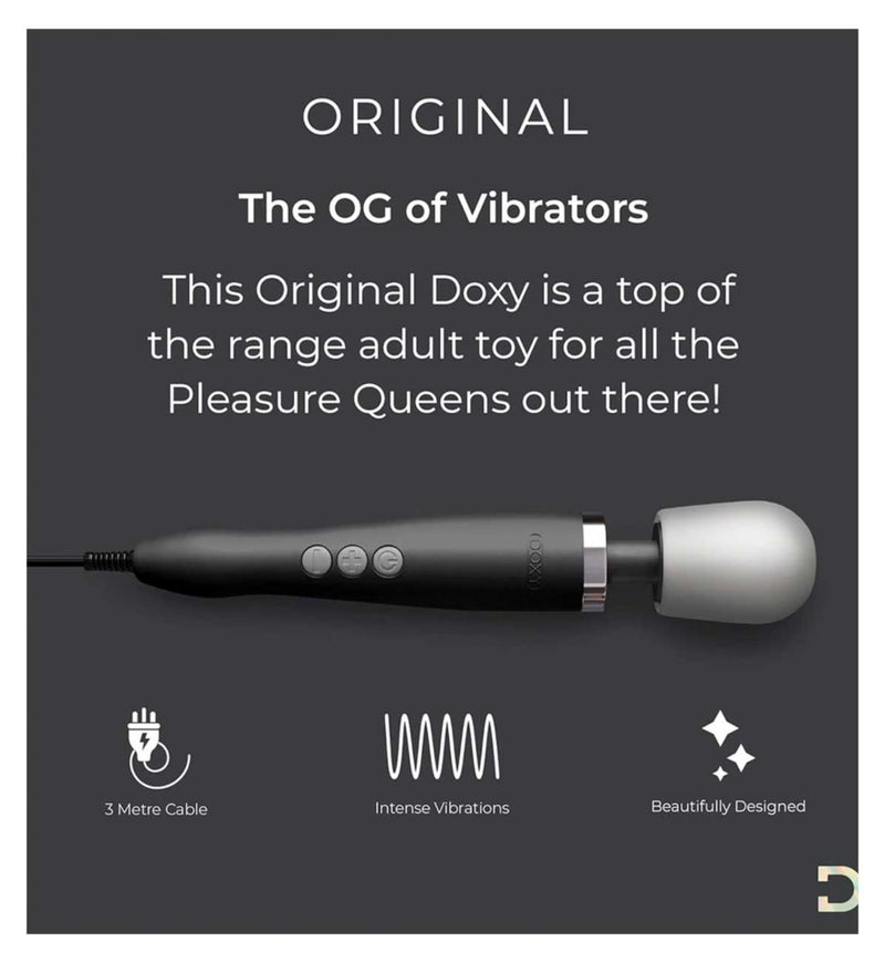 Doxy Original Massager Black - British product
