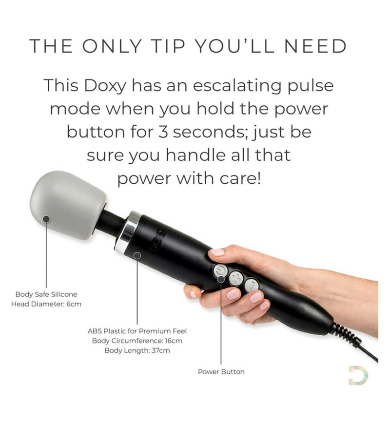 Doxy Original Massager Black - British product