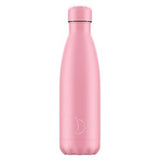 Chilly's Pastel Pink Insulated Bottle 500ml - British product