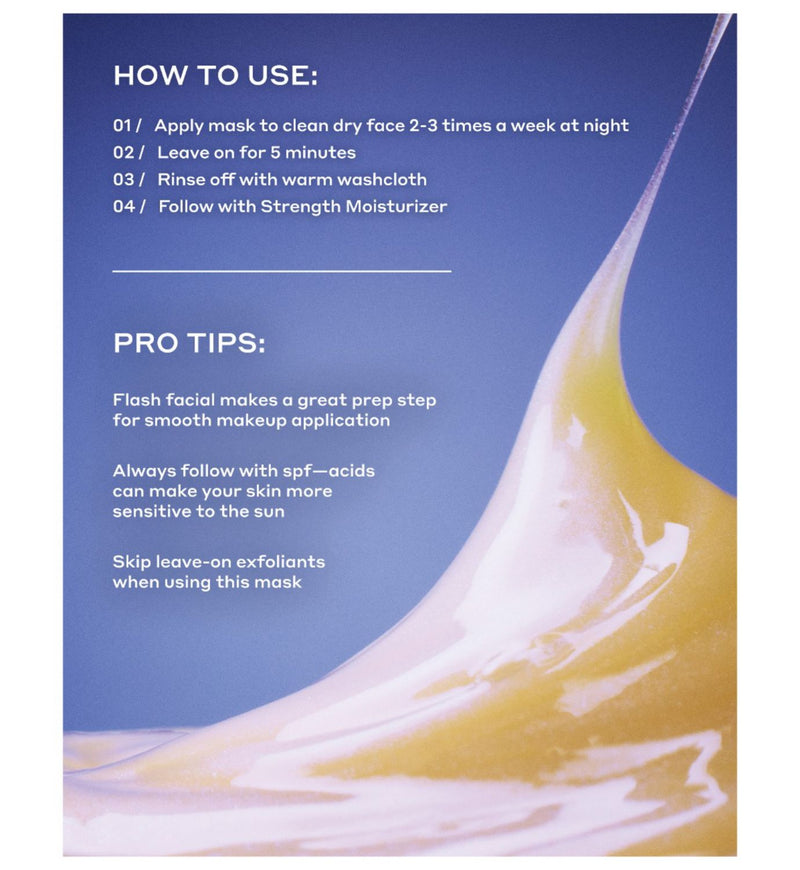 Ole Henriksen Dewtopia 25% Acid Flash Facial Mask (British brand)
