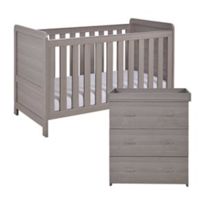Babymore Caro 2-delt barneromsett Gråvasket