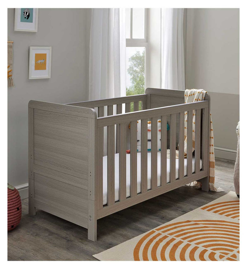 Babymore Caro Nursery Furniture Grey Wash - British product