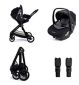 Babymore Mimi Travel System with Car Seat Black - British product