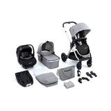 Boots Babymore MeMore V2 i-Size Travel System Pecan Silver- Buy online at McGrocer