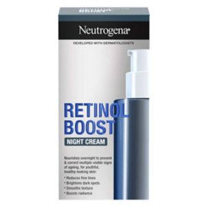 Neutrogena Retinol Boost Night Cream 50ml, imported from the UK