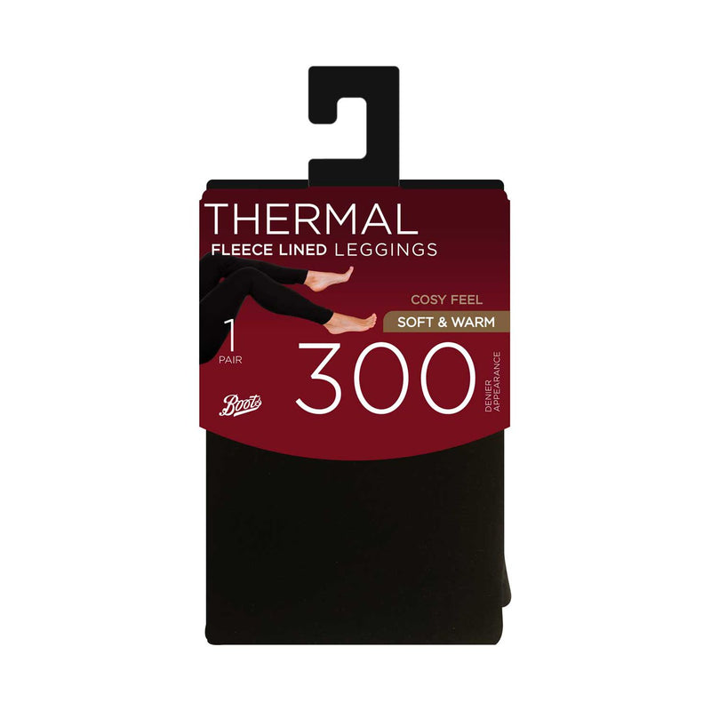 Boots Thermal Leggings Black Medium - British product