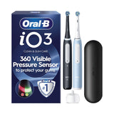 Oral-B iO3 electric toothbrush duo pack, UK version