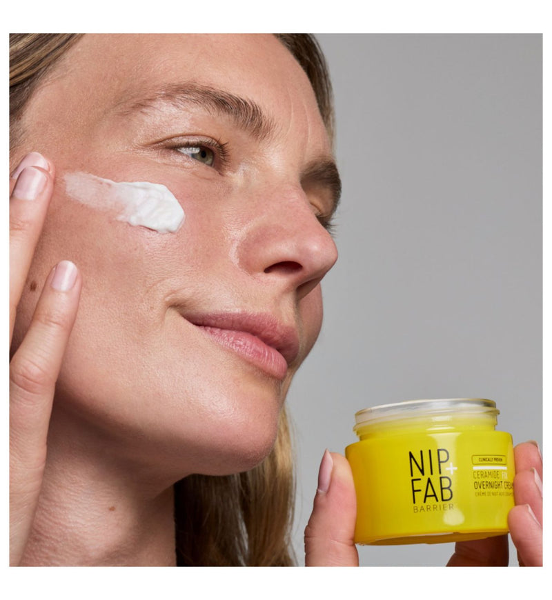 Nip+Fab Ceramide Fix Overnight Cream 50ml, imported from the UK