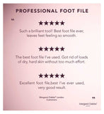 Margaret Dabbs London professional foot file with replacement pads, imported from the UK