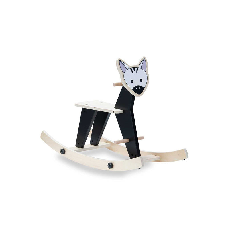 Hauck wooden rocker zebra design - British product