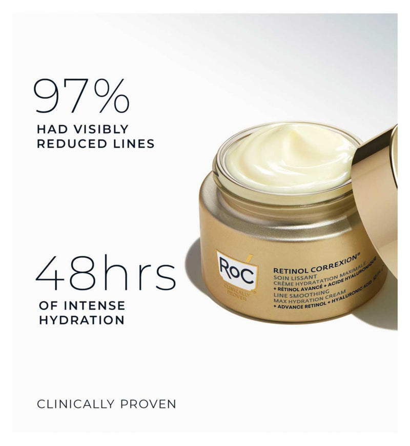 RoC Retinol Correxion Line Smoothing moisturiser 50ml, imported from the UK