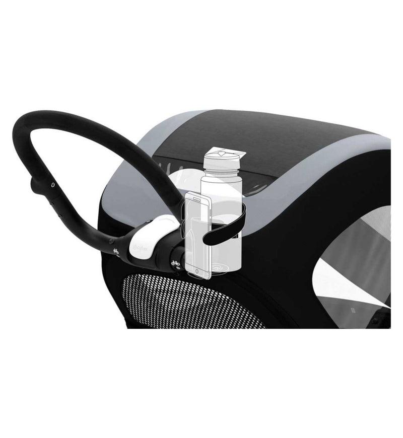 Cybex Pushchair Cup Holder Black - British product