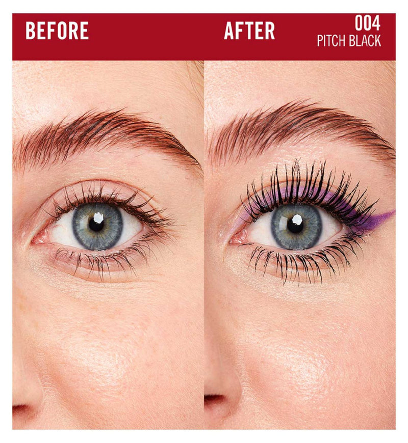 Rimmel Thrill Seeker Pitch Black volumising mascara - British product