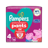 Pampers Premium Protection nappy pants size 4 30 nappies, imported from the UK
