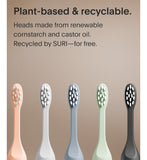 SURI toothbrush heads Winter Fern 3-pack (British brand)