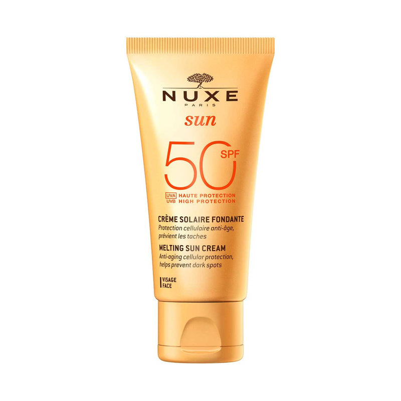 NUXE Melting Sun Cream SPF50 face sunscreen 50ml, UK version