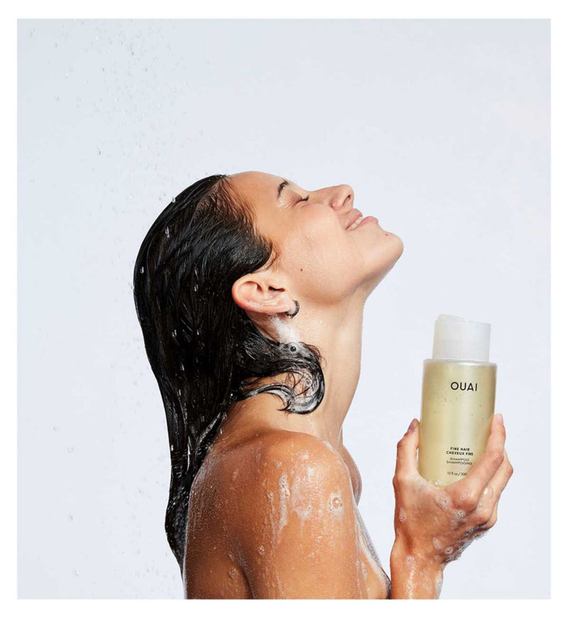 OUAI shampoo fine hair 300ml, UK version