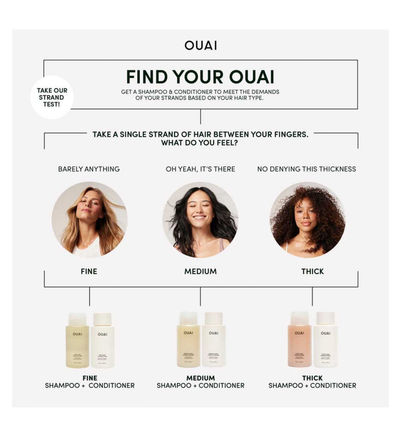 OUAI hair treatment masque fine/medium 236ml - British product