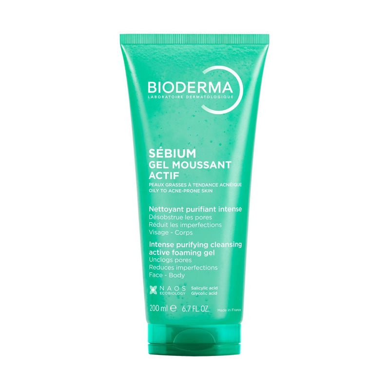 Bioderma Sebium Active Foaming Gel 200ml - British product