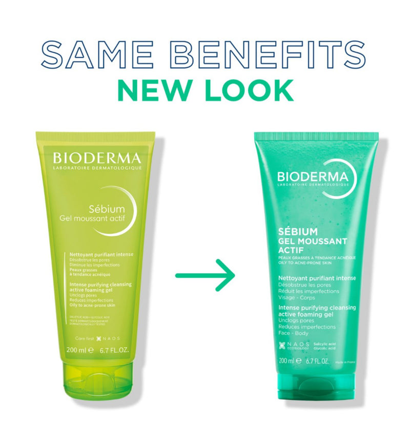 Bioderma Sebium Active Foaming Gel 200ml - British product