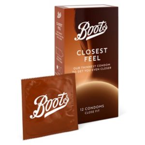 Boots Boots Closest Feel Ekstra Tynne Kondomer 12 Pakning - Kjøp online hos McGrocer