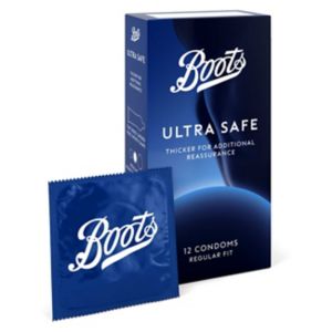 Boots Ultra Safe Kondome Regular Fit 12er-Packung