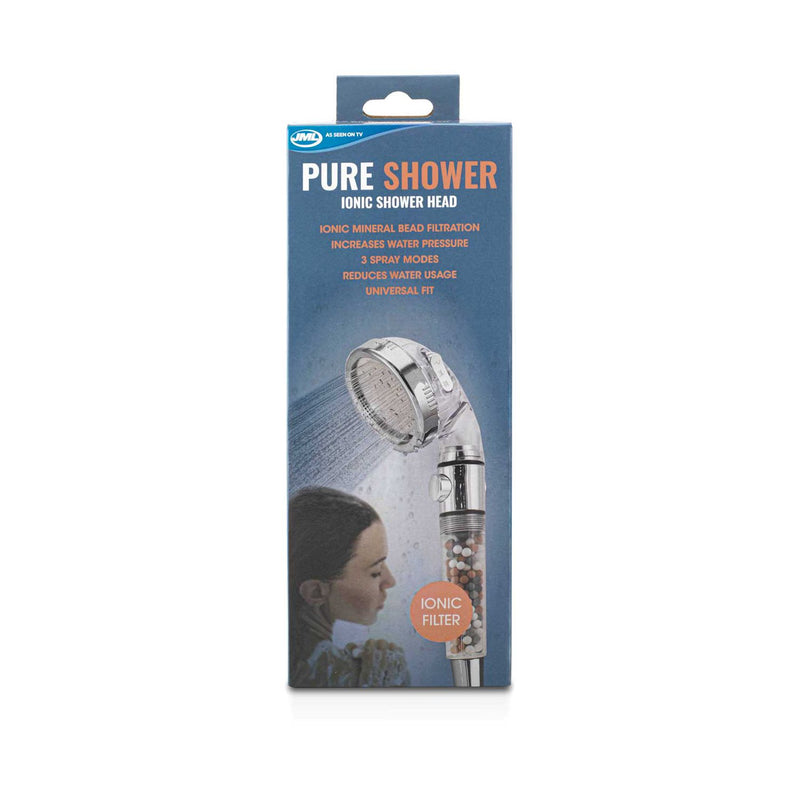 JML Pure Shower ionic shower head with Maifan filter, UK version