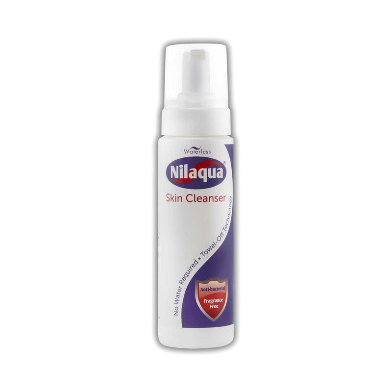 Nilaqua skin cleansing foam antibacterial 200ml, imported from the UK