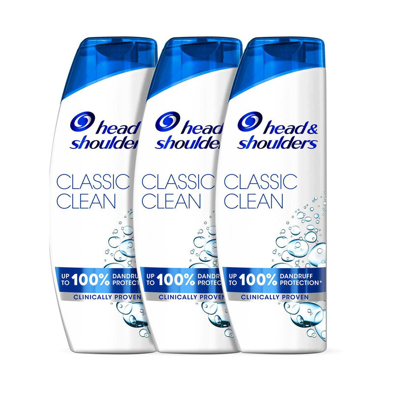 Head & Shoulders anti-dandruff shampoo 3-bottle bundle, UK version