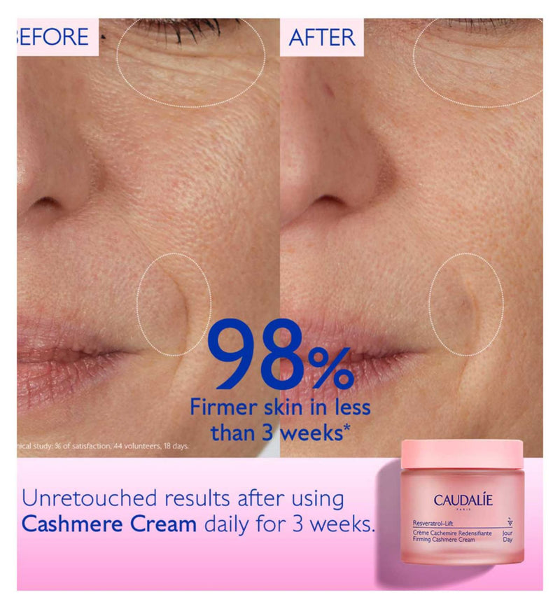 Caudalie Resveratrol Lift Cashmere Cream 50ml - British product